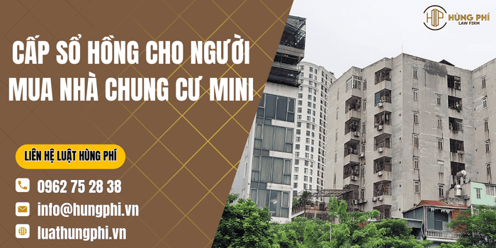 Cấp sổ hồng cho người mua nhà chung cư mini