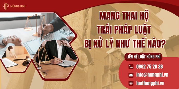 Mang thai hộ trái pháp luật bị xử lý như thế nào