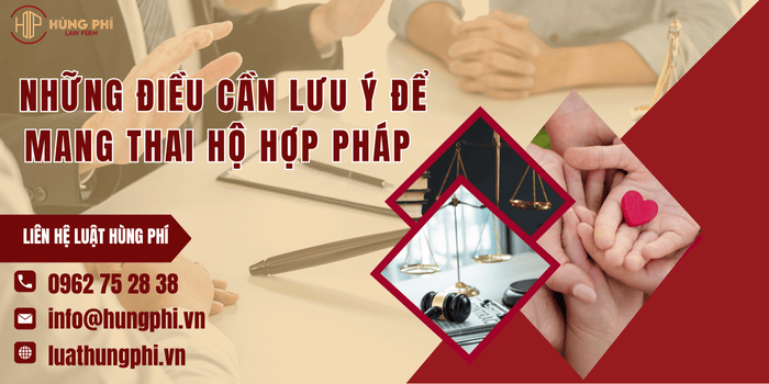 Những điều cần lưu ý để mang thai hộ hợp pháp